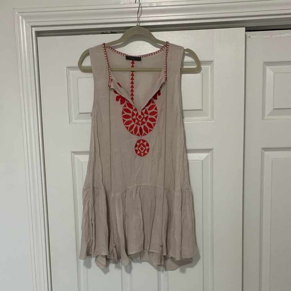 THML Tan Sundress